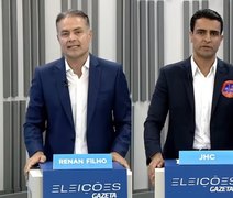 Renan Filho marca 47% contra 44% de JHC no primeiro turno, segundo Real Time