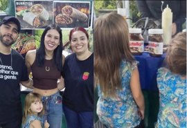 Ana Castela leva filhos de Zé Felipe e Virginia para pastelaria em Goiânia