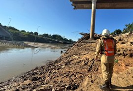 Ponte de R$ 36 milhões desaba e deixa quatro feridos