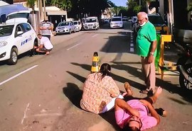 Duas pessoas ficam feridas após acidente no Farol