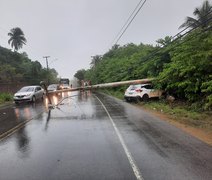 Mais um acidente de trânsito é registrado em Alagoas após chuvas