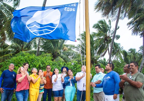Praia de Lages e Barra de São Miguel conquistam selo internacional Bandeira Azul