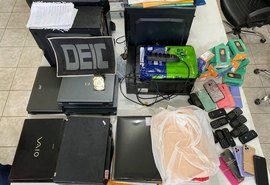 PC/AL prende mais cinco integrantes de quadrilha acusada de aplicar golpe contra idosos