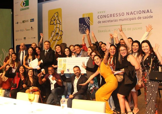 Alagoas leva três prêmios em Congresso Nacional de Secretarias Municipais de Saúde