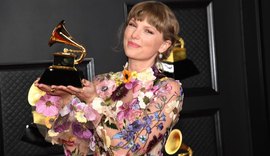 Taylor Swift vence Grammy de álbum do ano com Folklore