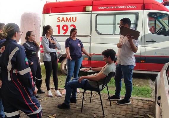 Curso de Suporte Básico de Vida capacita mais 40 socorristas do Samu Alagoas