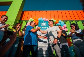 Paulo Dantas entrega a 64ª creche Cria em Alagoas, na cidade de Teotônio Vilela