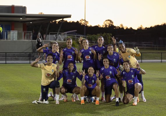 Seleção Brasileira Feminina faz último treino em Brisbane antes de viajar para Adelaide