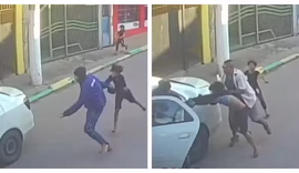 Câmera flagra pedestre impedindo sequestro de criança na Zona Leste de SP