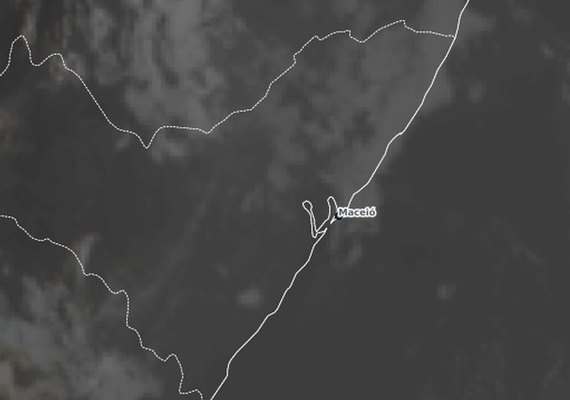 Veja a previsão do tempo para todas as regiões de Alagoas nesta segunda-feira (3)