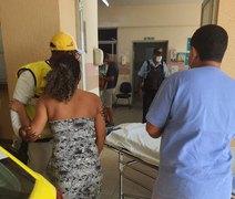 Grávida é socorrida e levada a hospital após passar mal no Jacintinho