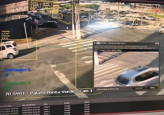 Começa fiscalização por câmeras de videomonitoramento na capital alagoana