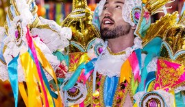 Influencers alagoanos desfilam na Sapucaí e registram bastidores do carnaval do Rio pela Beija-Flor