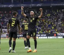 Brasil marca quatro e goleia Guiné em amistoso com gol de Vini Jr