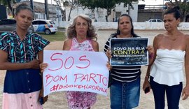 Moradores do Bom Parto fazem manifestação contra a Braskem