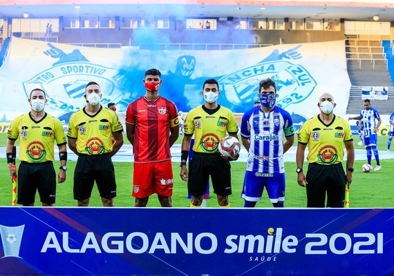 CRB e CSA se enfrentam em 1º jogo da final do Alagoano