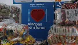 Detran/AL entrega 6 toneladas de alimentos ao Alagoas Sem Fome