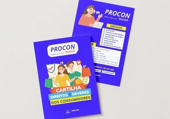 Procon Maceió lança cartilha com direitos e deveres dos consumidores