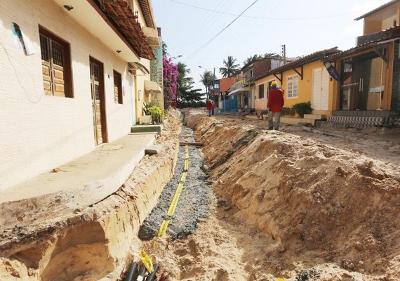 Obras de revitalização da Vila dos Pescadores, na Praia do Francês, estão avançadas