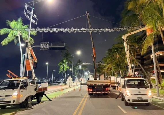 Montagem do Natal de Todos Nós entra na fase final em Maceió