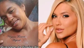 Fã de Virginia Fonseca viraliza após tatuar nome da influenciadora