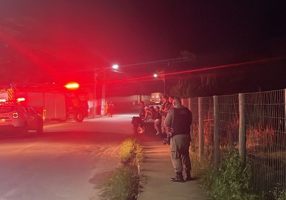 Vazamento de gás amônia mobiliza Bombeiros e preocupa moradores em Santa Luzia do Norte