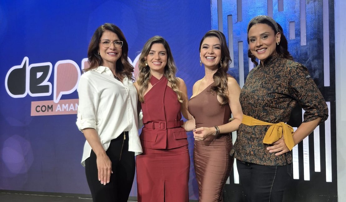Amanda Françozo recebe convidadas em programa especial pelo Dia da Mulher