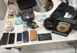 Operação “Caixa de Pandora” prende dois suspeitos de tráfico e armas em Alagoas