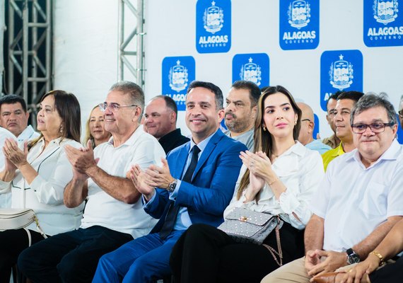 Governador Paulo Dantas entrega primeira etapa da Avenida do Futuro, em São Miguel dos Campos