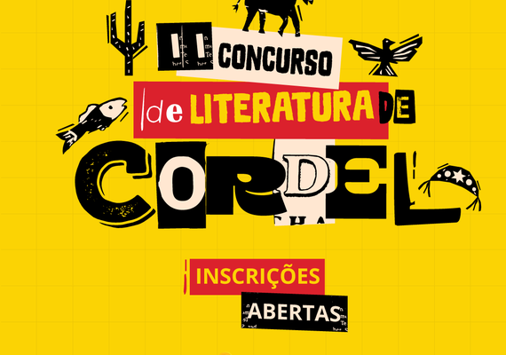 Secult lança pacotes de editais voltados para Literatura Infantil, Cordel, Crônicas, Poesia e Contos
