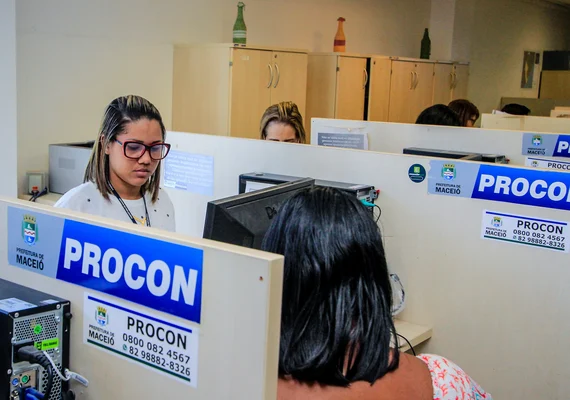 Em dois anos, oito mil atendimentos são registrados pelo Procon Maceió