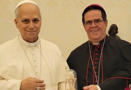 Arcebispo de Maceió se encontra com Papa Leão XVI no Vaticano