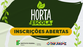 Projeto Horta-Escola abre inscrições para agricultores familiares