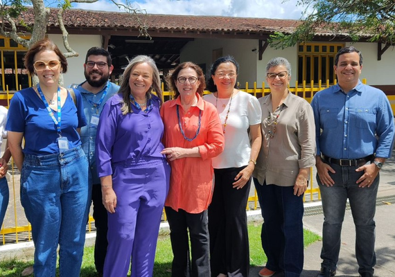 Escola Conceição Lyra recebe a visita da Diretora do SESI/ SENAI Alagoas