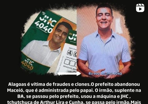 Renan Calheiros acusa dr.JHC de participação no orçamento secreto: 'Tchutchuca de Arthur Lira e Cunha'