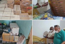 Polícia prende dupla que adulterava data de validade de mercadorias para comercializá-las em Maceió