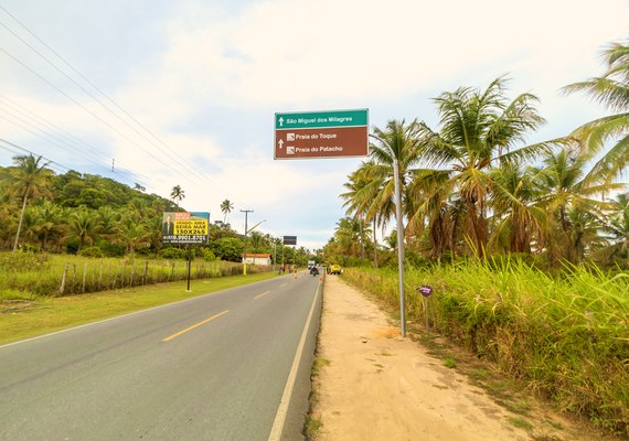 Setur avança na sinalização turística na Rota Ecológica de Alagoas