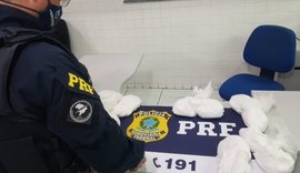 PRF detém traficantes com 9 kg de cocaína no Sertão de AL