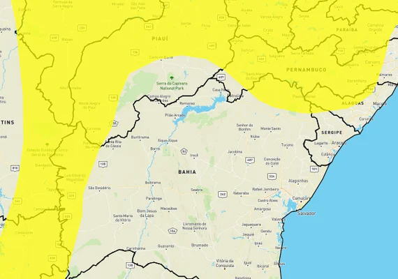 Inmet prorroga alerta de chuvas intensas para quase 50 cidades alagoanas