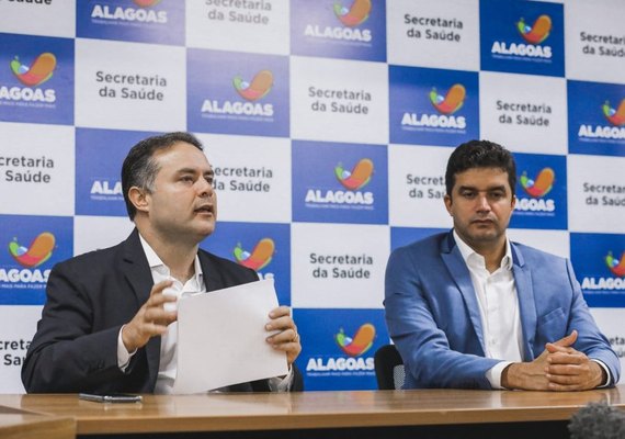 Renan e Rui se alinham para combate ao novo coronavírus