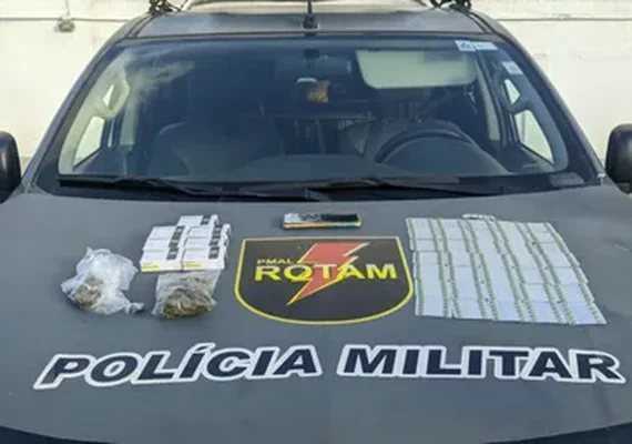 Três homens são presos por tráfico de drogas em bairros de Maceió