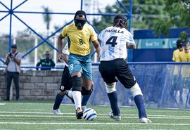Brasil encerra Jogos Parasul-Americanos com ouro no futebol de cegos