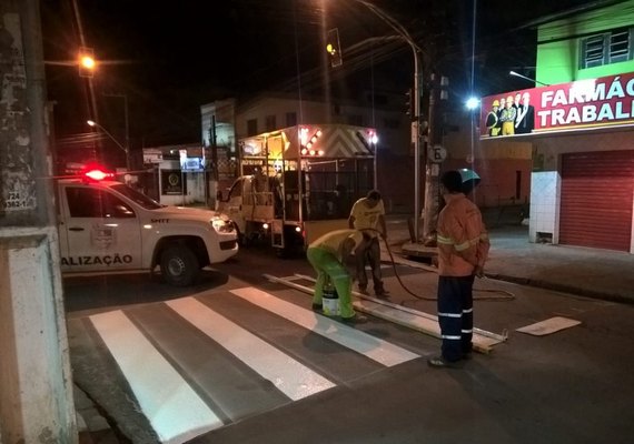 Começa a funcionar nova sinalização na Feirinha do Tabuleiro