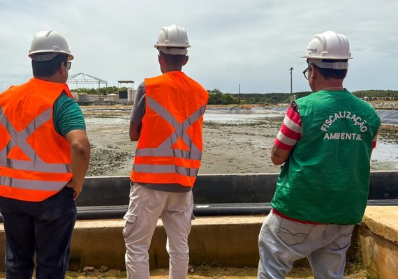 Fiscalização ambiental apura poluição no Riacho Doce