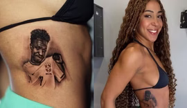 Arrependimento e ataques: Influenciadora desabafa após fazer tatuagem para Vini Jr.