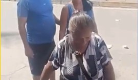 Motorista joga sabão de idosa na rua após falta de troco em Goiânia
