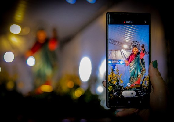 Celebração ao Bom Jesus dos Navegantes na Praça da Fé serão transmitidas ao vivo