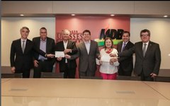 MDB oficializou, em Brasília, a filiação de Tereza Nelma e Chicão