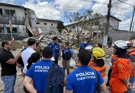 Polícia Científica indica possível epicentro da explosão em casa no Maceió 1