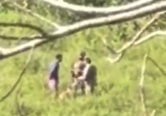 Dupla suspeita de vários crimes é presa em área de mata em Santa Luzia